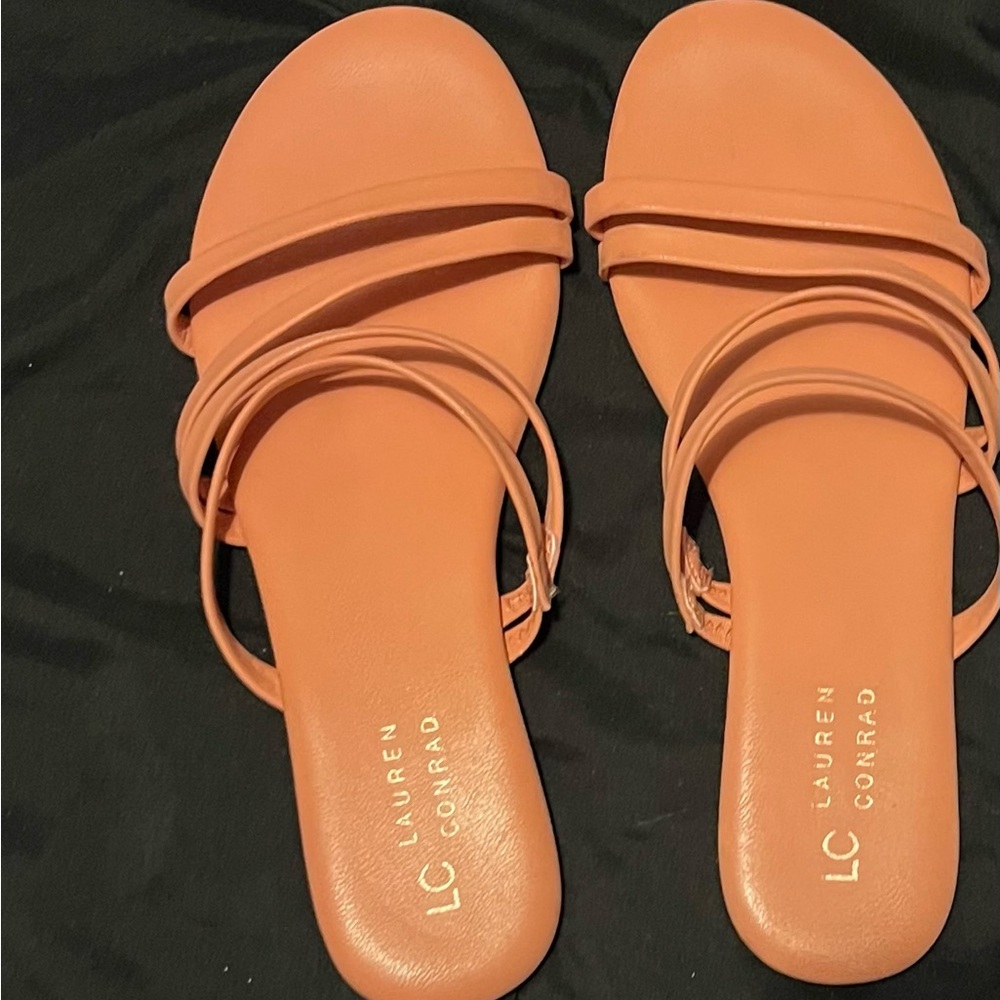 LC Lauren Conrad Women's Coral Sandals